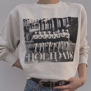 Vintage Happy Holidays Crewneck Sweatshirt M/L
